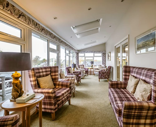 Beautiful Sunroom For Residents at Hartland House, Milnthorpe LA7 7QW
