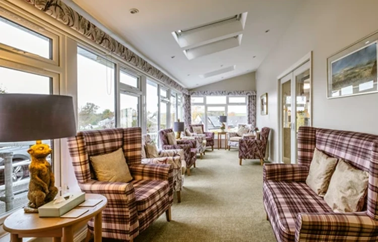 Beautiful Sunroom For Residents at Hartland House, Milnthorpe LA7 7QW