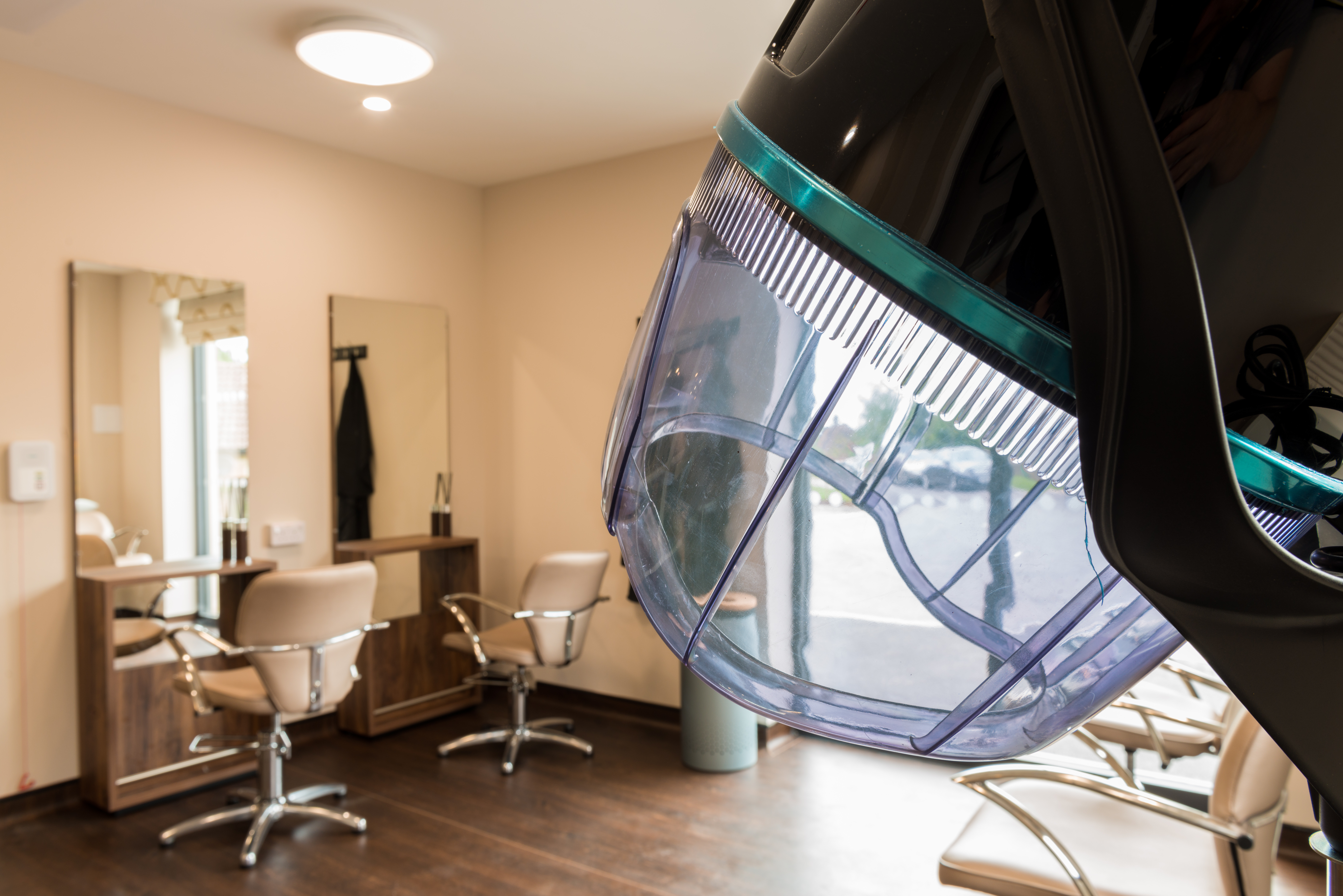 Hairdressing salon at Burnham Court, Malmesbury SN16 0FN