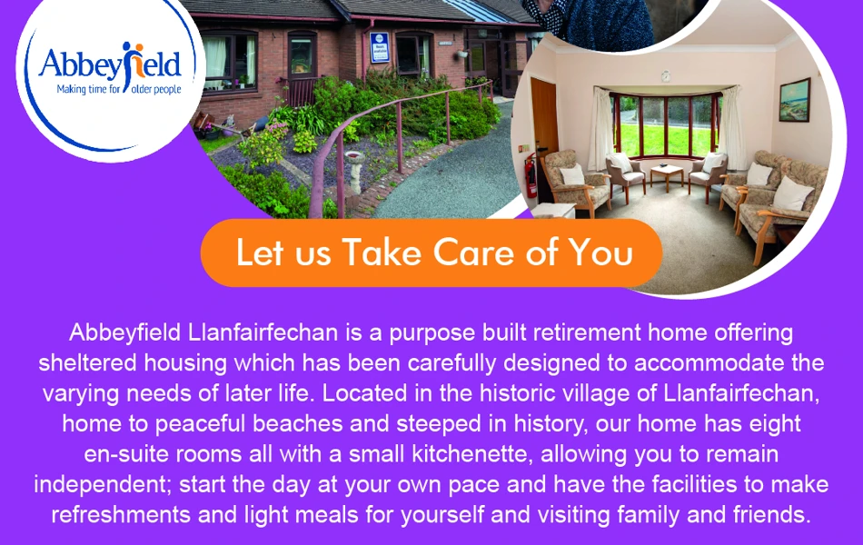 Llanfairfechan abbeyfield advert