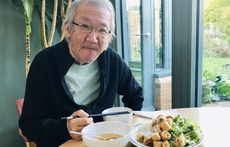 Having lunch at An Lac House, Cambridge CB1 3HN