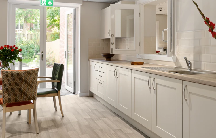 Enjoy The Comfort Of A Modern And Inviting Kitchen At Abbeyfield House (IL), York Y024 1LL