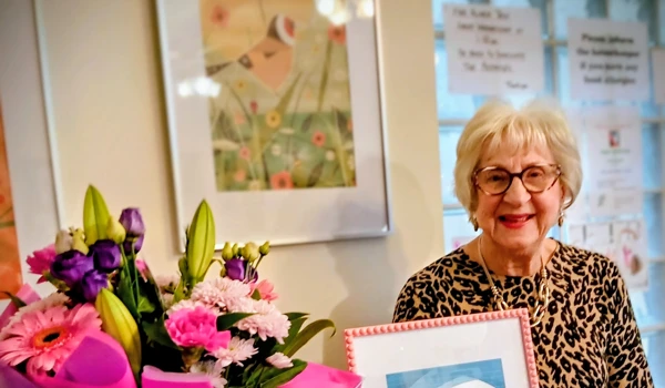 Long Standing Achievement Celebration for Kay at Abbeyfield Fulwood Society