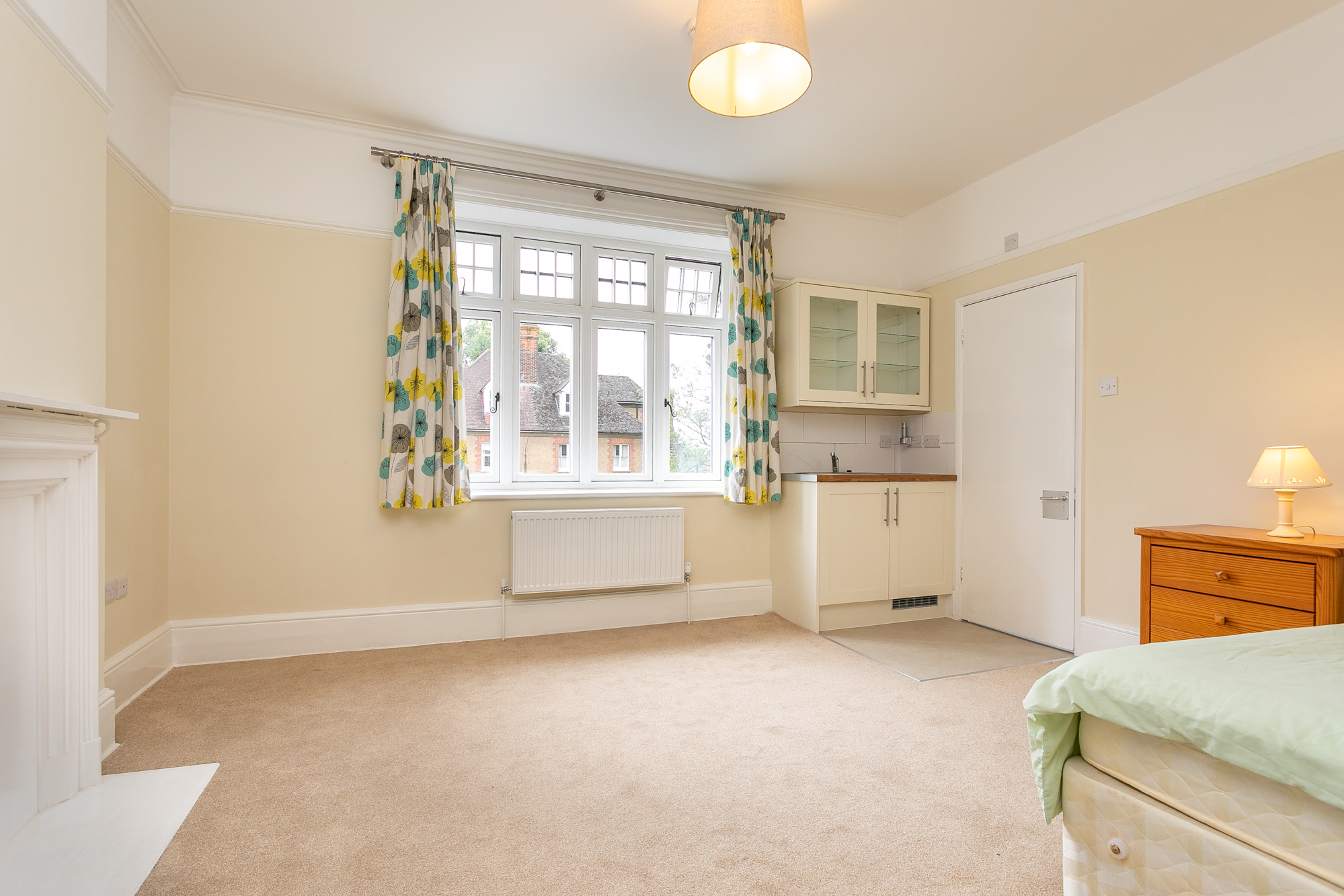 Vacant bedroom at Abbeyfield House, Reigate RH2 9DZ