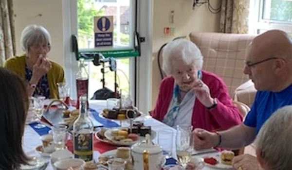 Abbeyfield Brecon celebrates Queen Elizabeth II's Platinum Jubilee