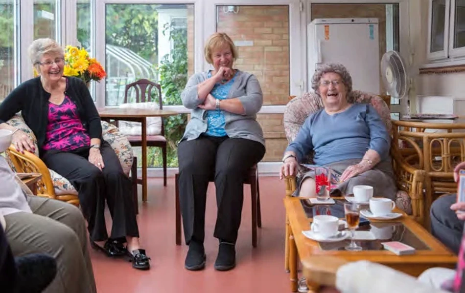 Residents at Abbeyfield House, Basildon SS14 1PG