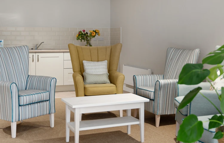 Modern Comfortable Lounge Area At Abbeyfield House (IL), York Y024 1LL