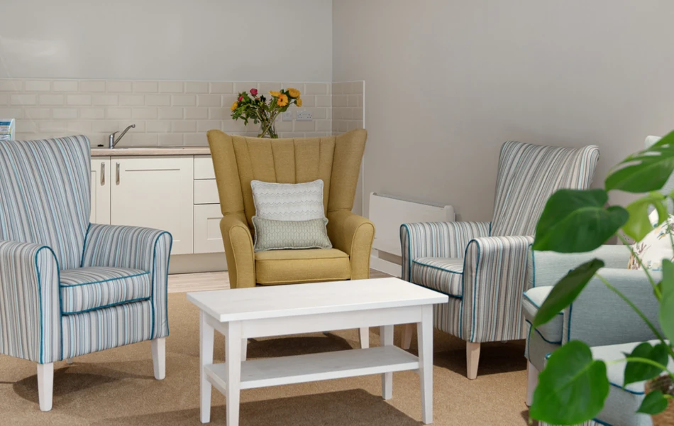 Modern Comfortable Lounge Area At Abbeyfield House (IL), York Y024 1LL