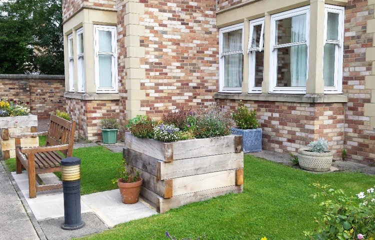 Raisers planters at The Limes, Thirsk YO7 1HX