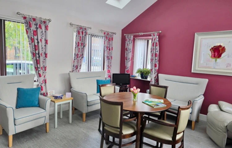 Cosy Communal Lounge Area Where Residents Can Relax And Socialise At Downing House, M20 4PP