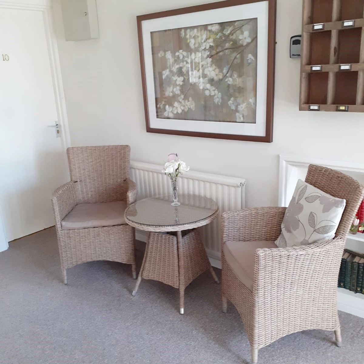 Lounge Area Where Residents Can Relax At Abbeyfield Wrexham
