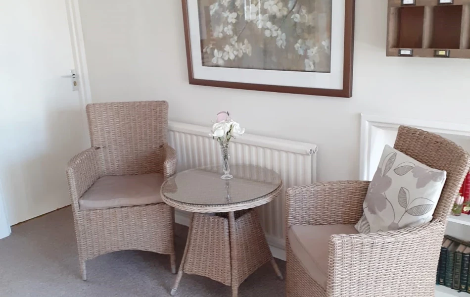 Lounge Area Where Residents Can Relax At Abbeyfield Wrexham