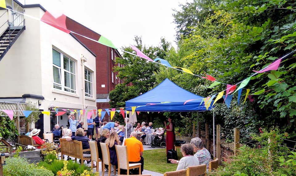 Garden fete at Lear House, West Kirby CH48 5DT