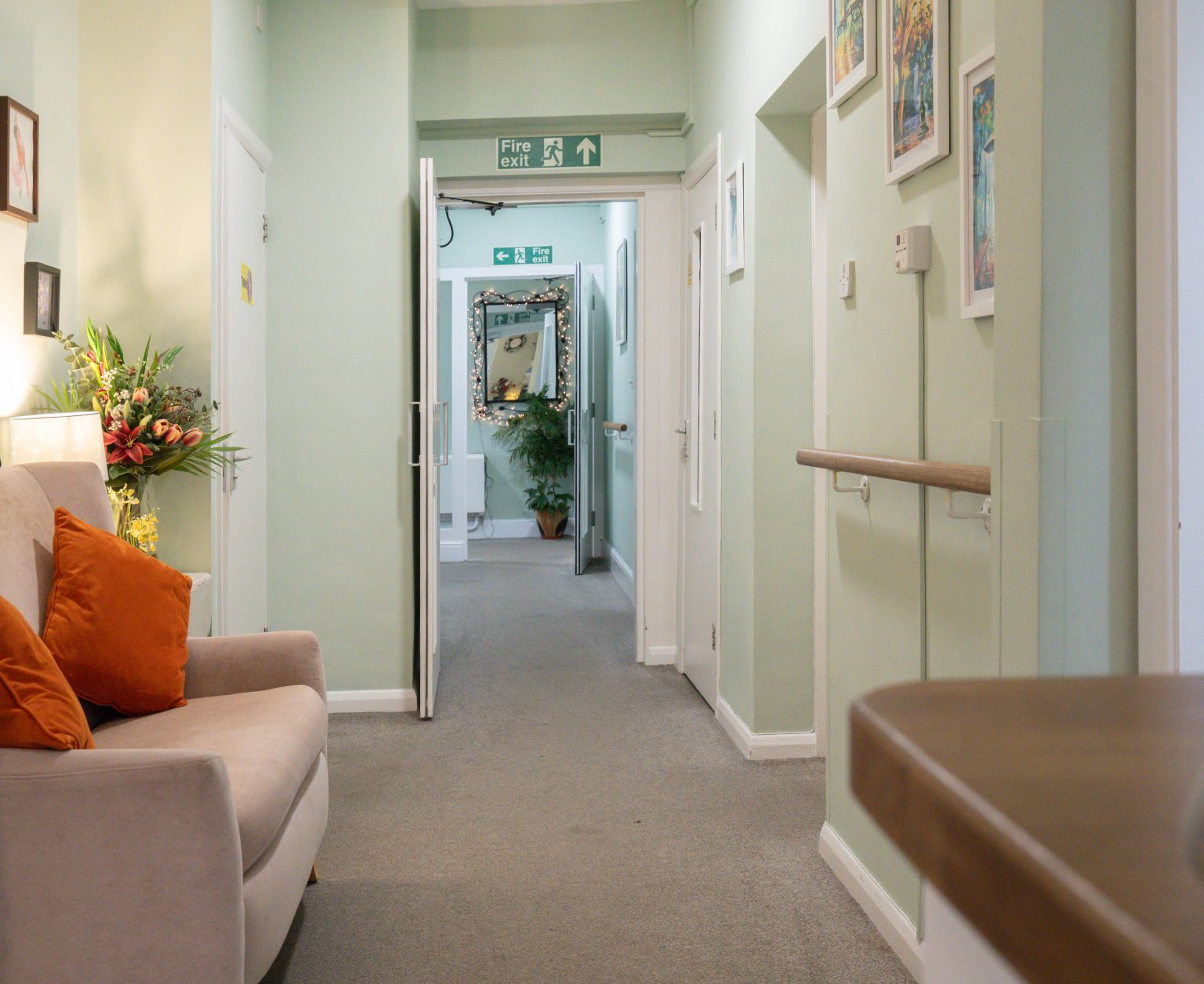 Beautifully Decorated Hallway At Ridgway Court on Ridgway Court, GU9 8NW