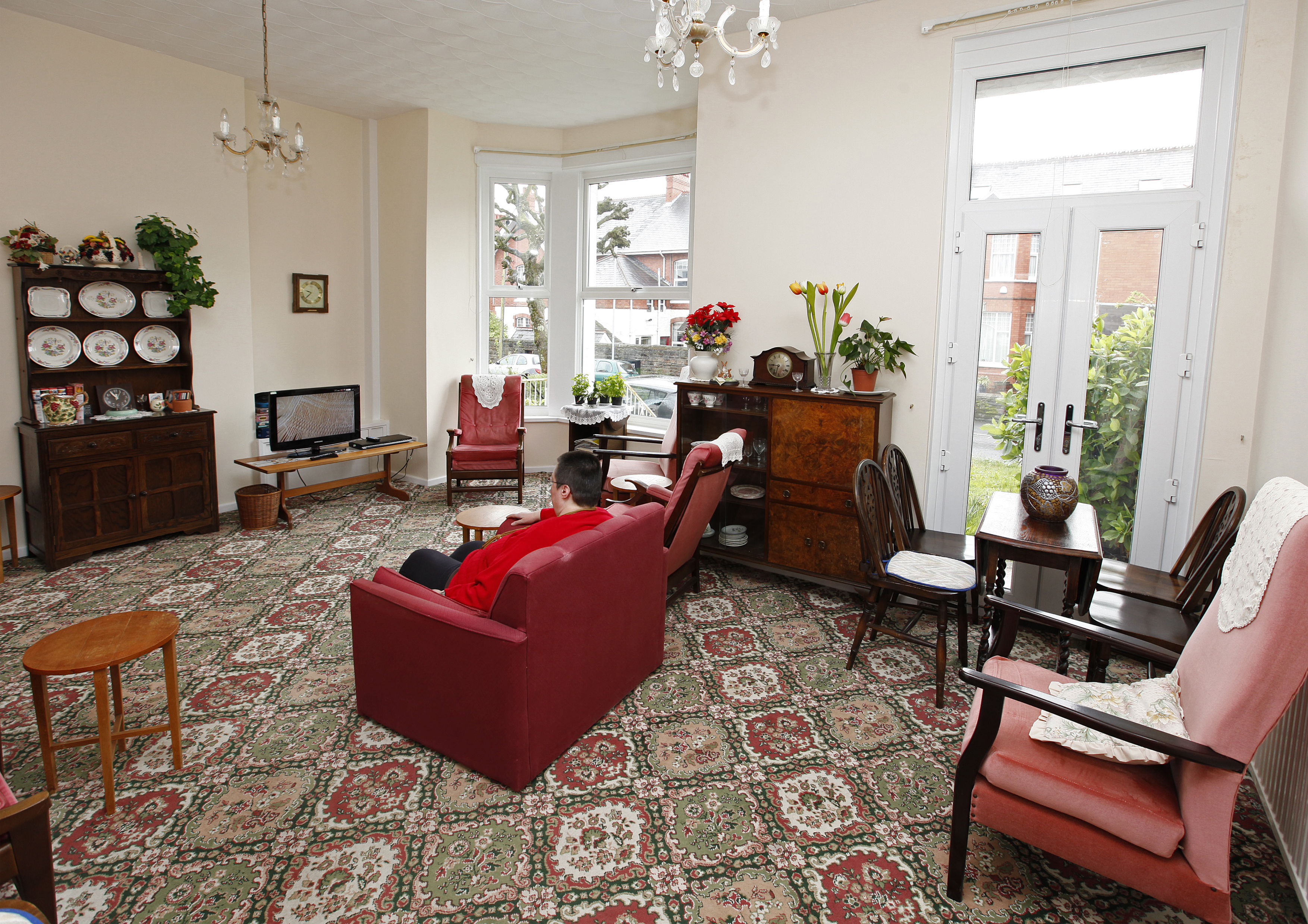 Residents' lounge Abbeyfield Swansea, SA1 4QP