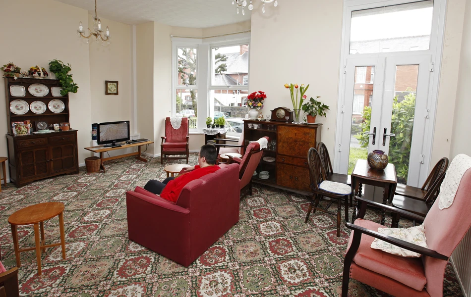 Residents' lounge Abbeyfield Swansea, SA1 4QP