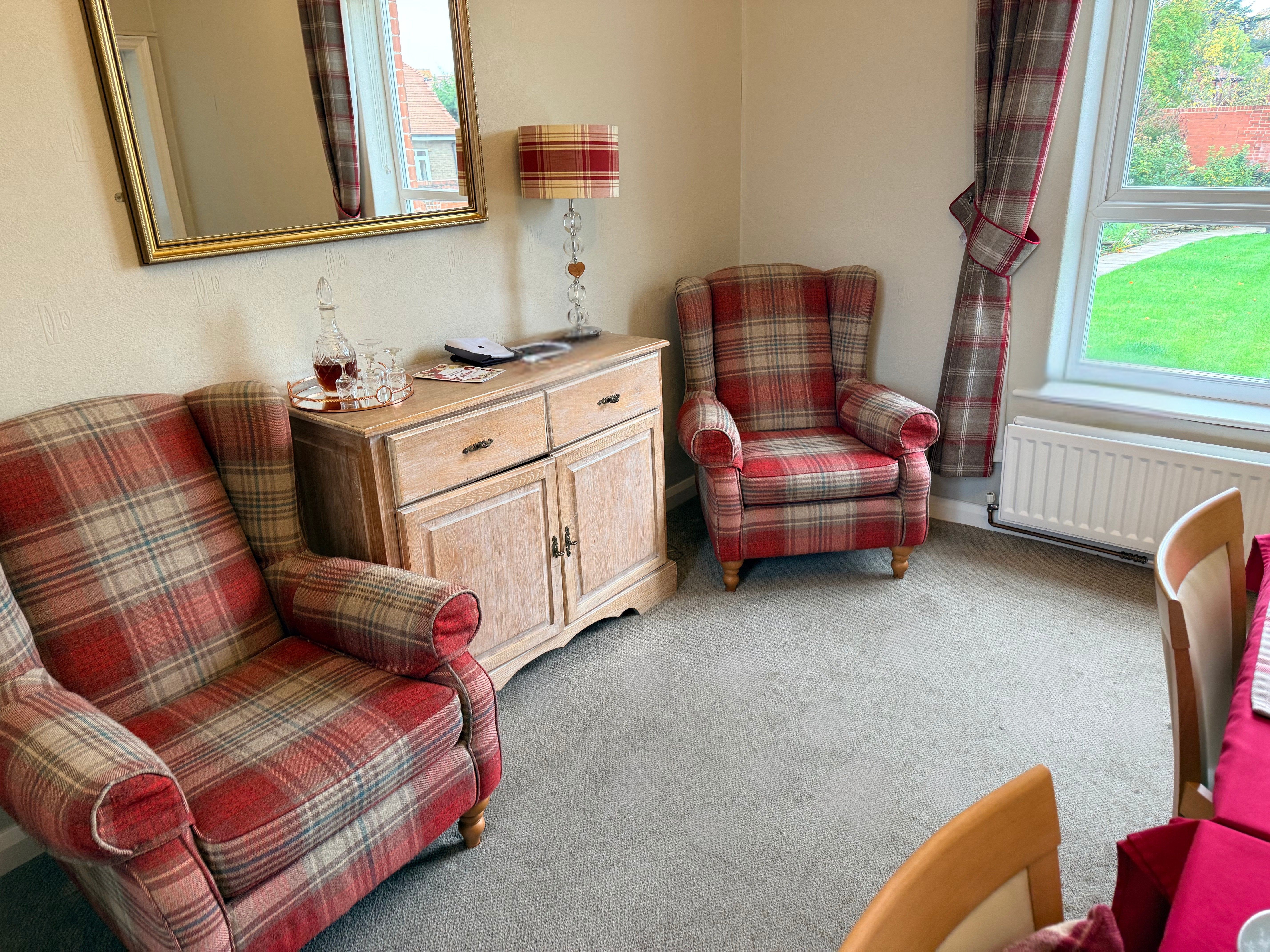 Sir Charles Starmer House Dining Room Sitting Area