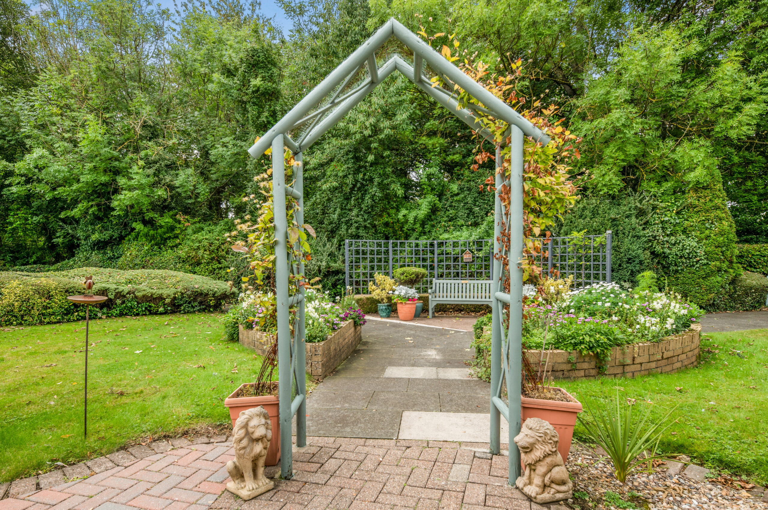 Castle Farm Garden Path