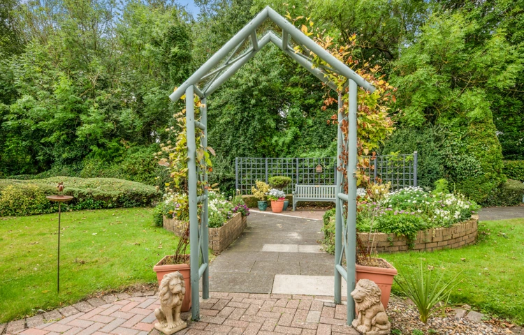 Castle Farm Garden Path