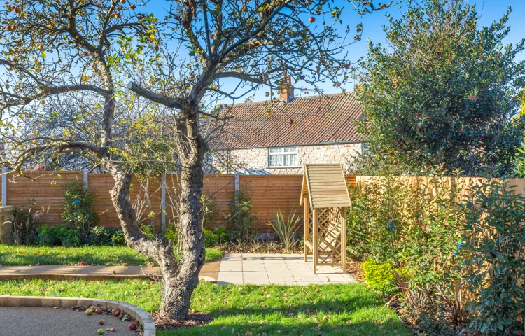 Bright And Sunny Garden At Abbeyfield House, Keynsham