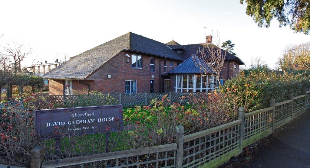 The rear view of David Gresham House, Oxted RH8 0BA