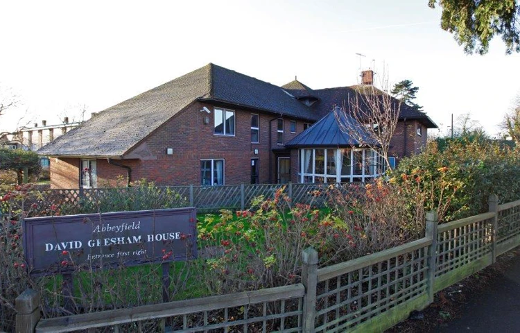 The rear view of David Gresham House, Oxted RH8 0BA