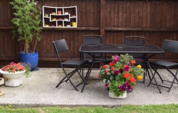 Catch up with friends and family in our garden