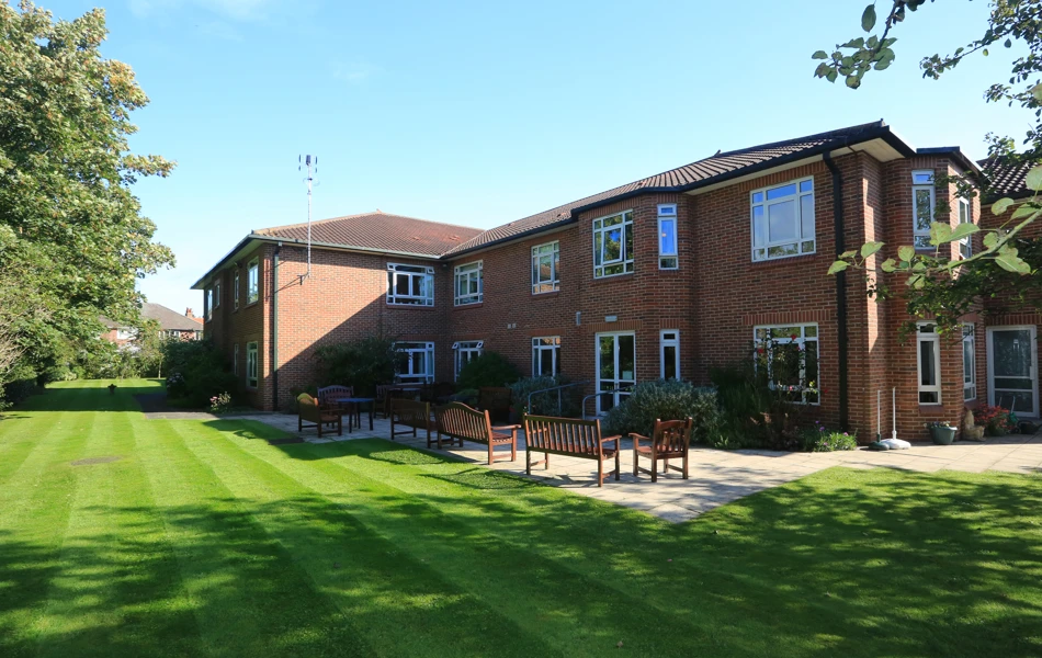 Gardens at the rear of Abbeyfield House (SH), York YO24 1LL