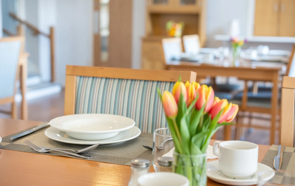 dining-room-set-for-lunch-at Abbeyfield House, Lincoln LN1 3HJ