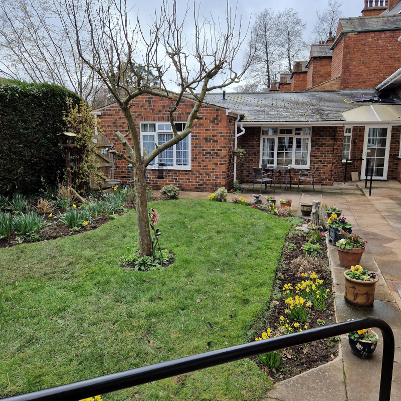 Beautifully Landscaped Garden At Abbeyfield House In Ripon