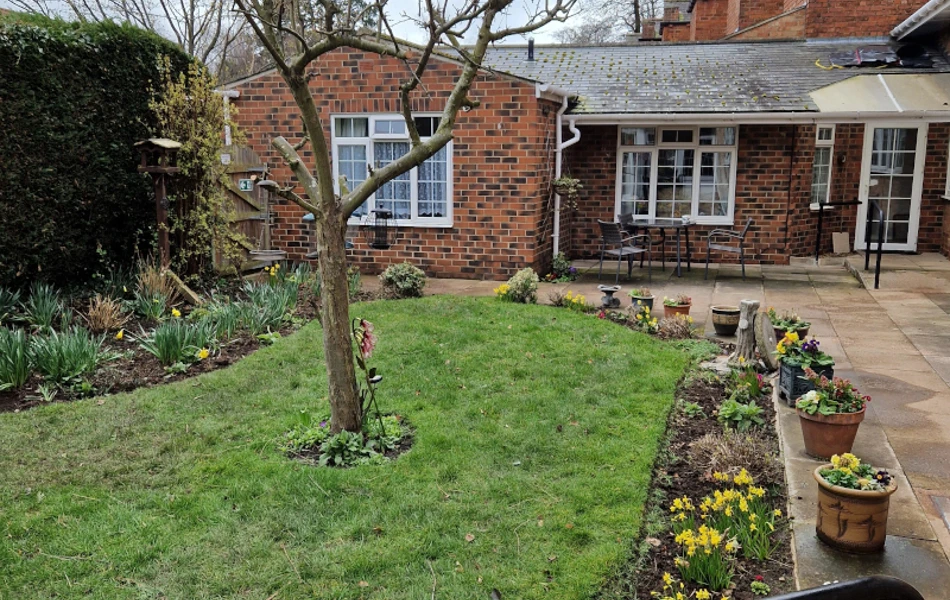 Beautifully Landscaped Garden At Abbeyfield House In Ripon