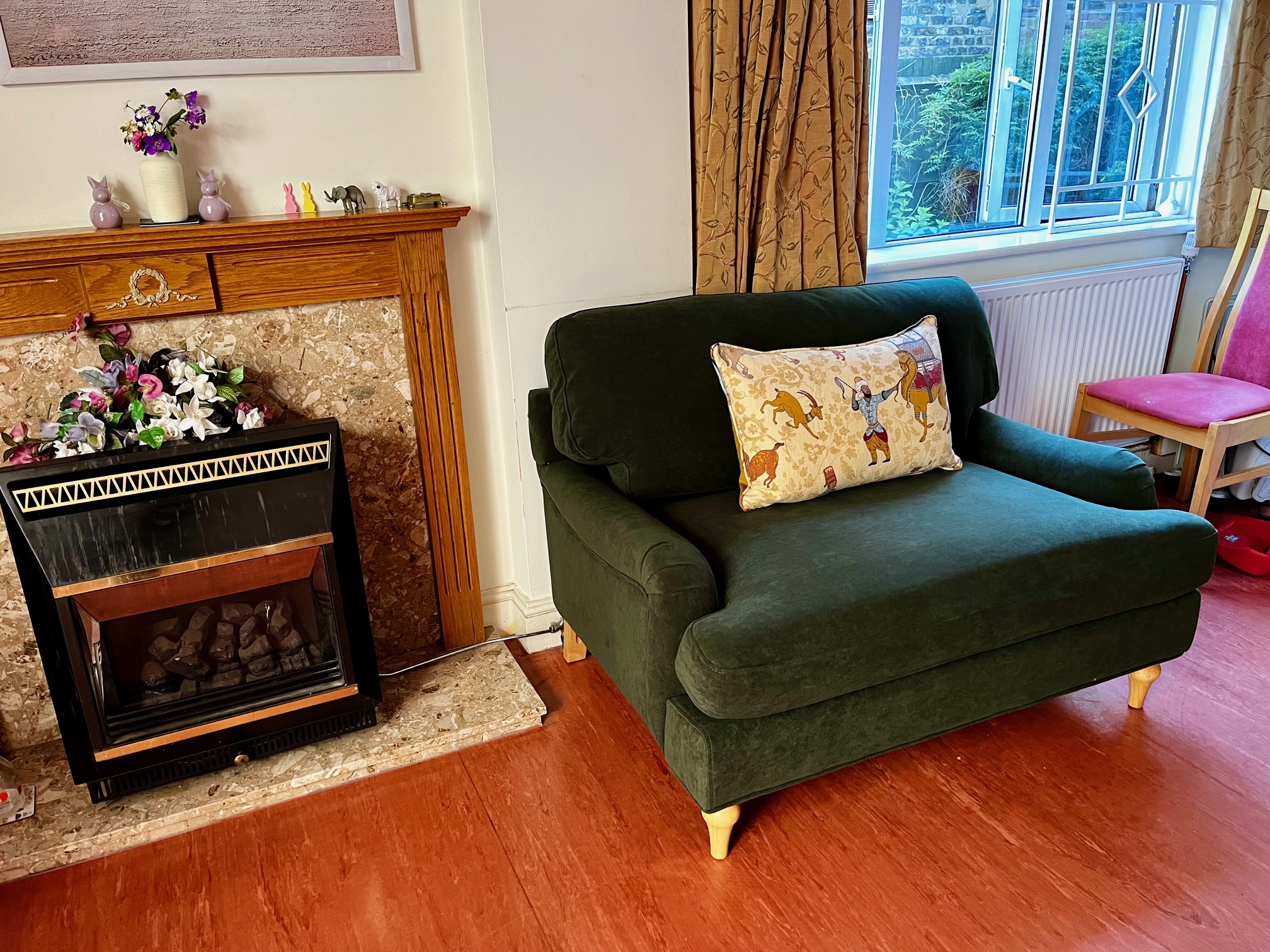 Armchair at Abbeyfield House, Streatham SW16 6LT