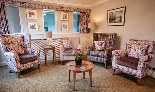 Cosy Lounge Area at Hartland House, Milnthorpe LA7 7QW