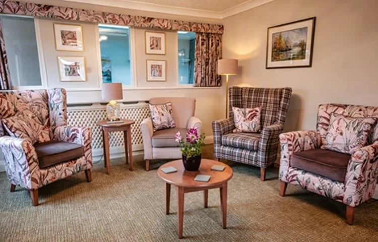 Cosy Lounge Area at Hartland House, Milnthorpe LA7 7QW