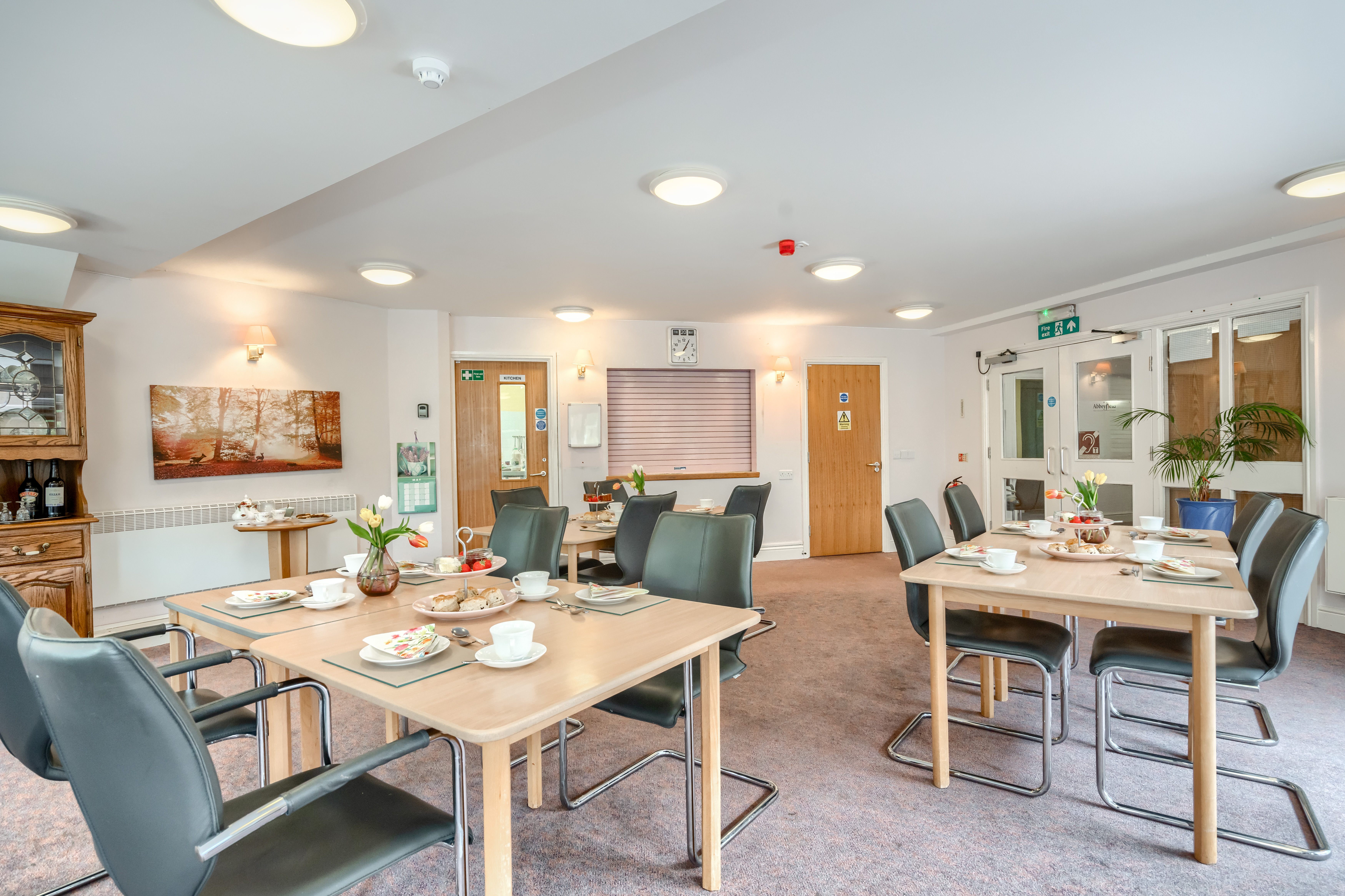 Communal Dining Room At Holloway House