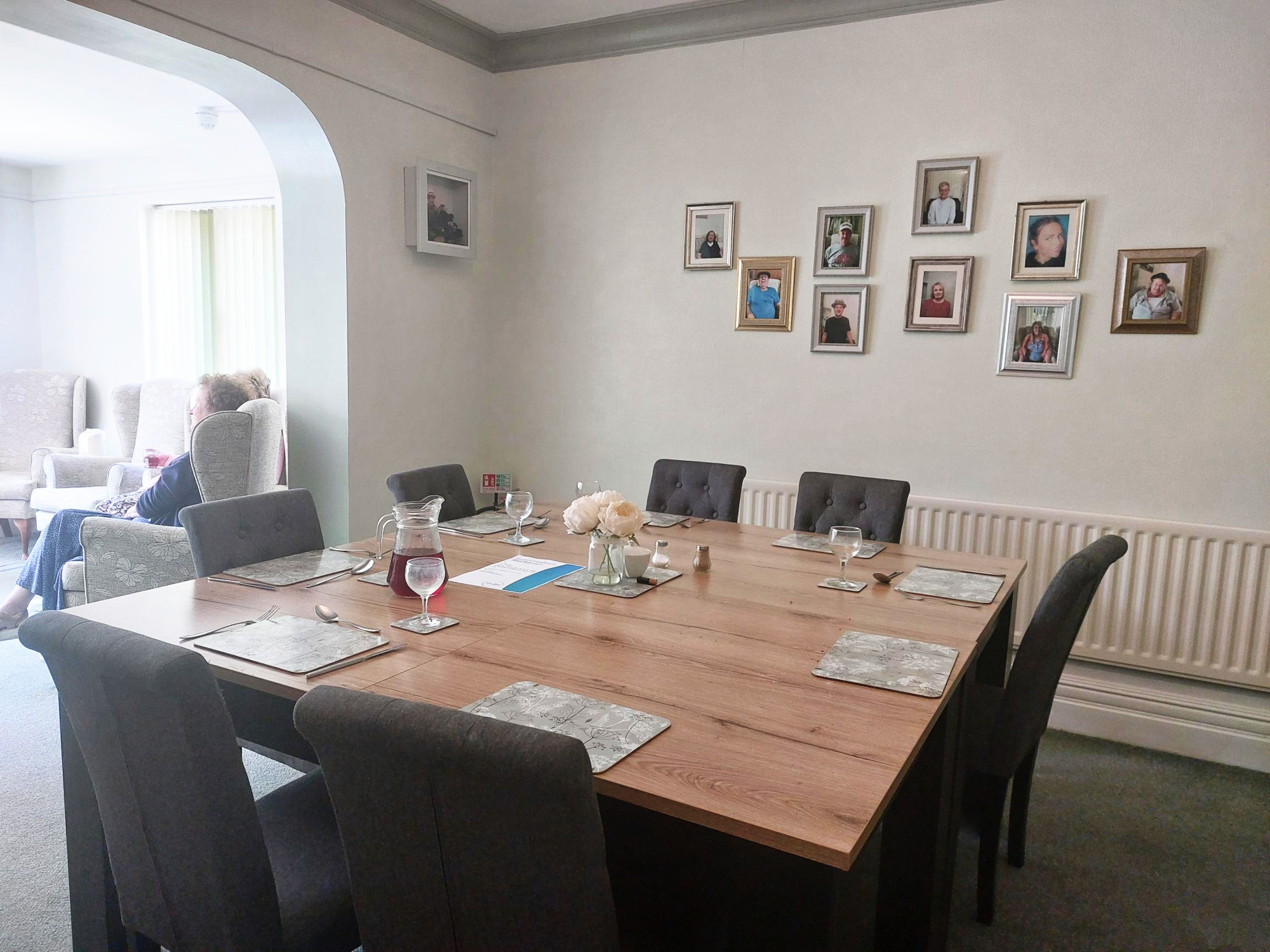 Communal Dining Room At Abbeyfield House, Havant PO9 2SS
