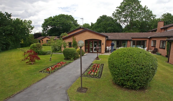 Front aspect of Abbeyfield House, Stockport SK6 8DU