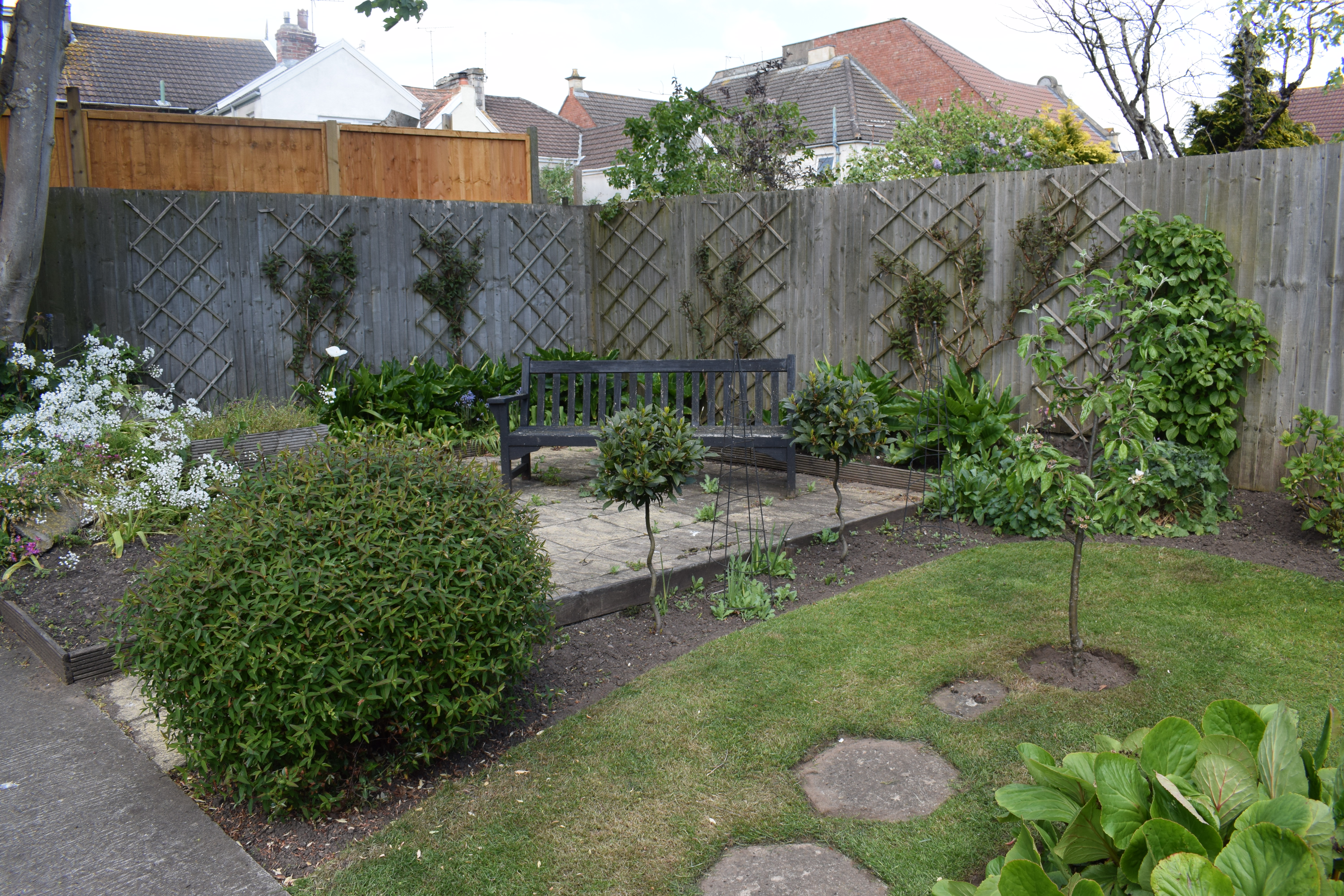 Take time to sit and relax in the garden at Abbeyfield, Weston Supermare