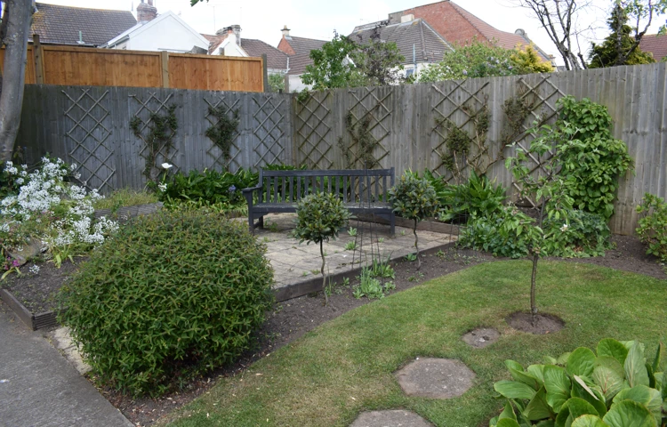 Take time to sit and relax in the garden at Abbeyfield, Weston Supermare