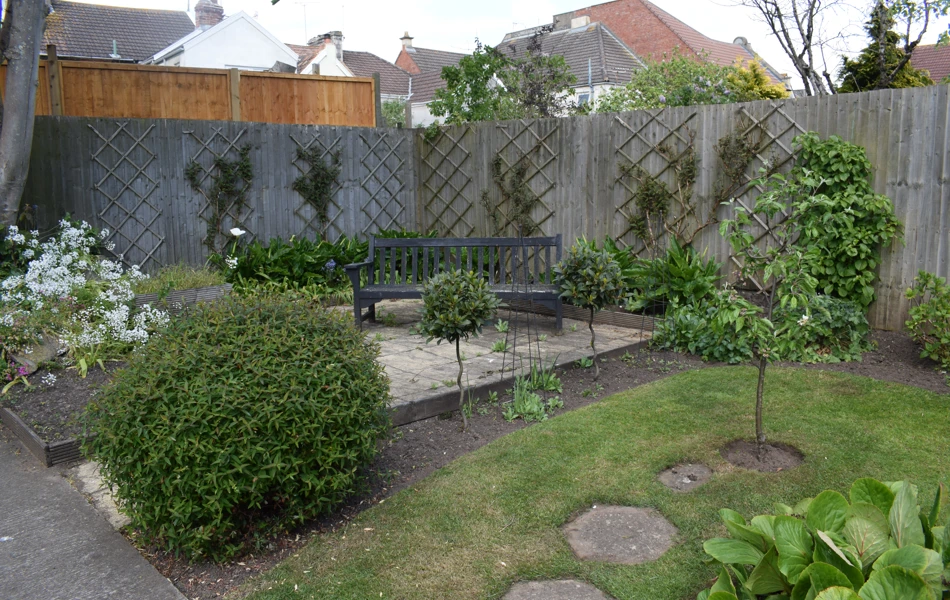 Take time to sit and relax in the garden at Abbeyfield, Weston Supermare