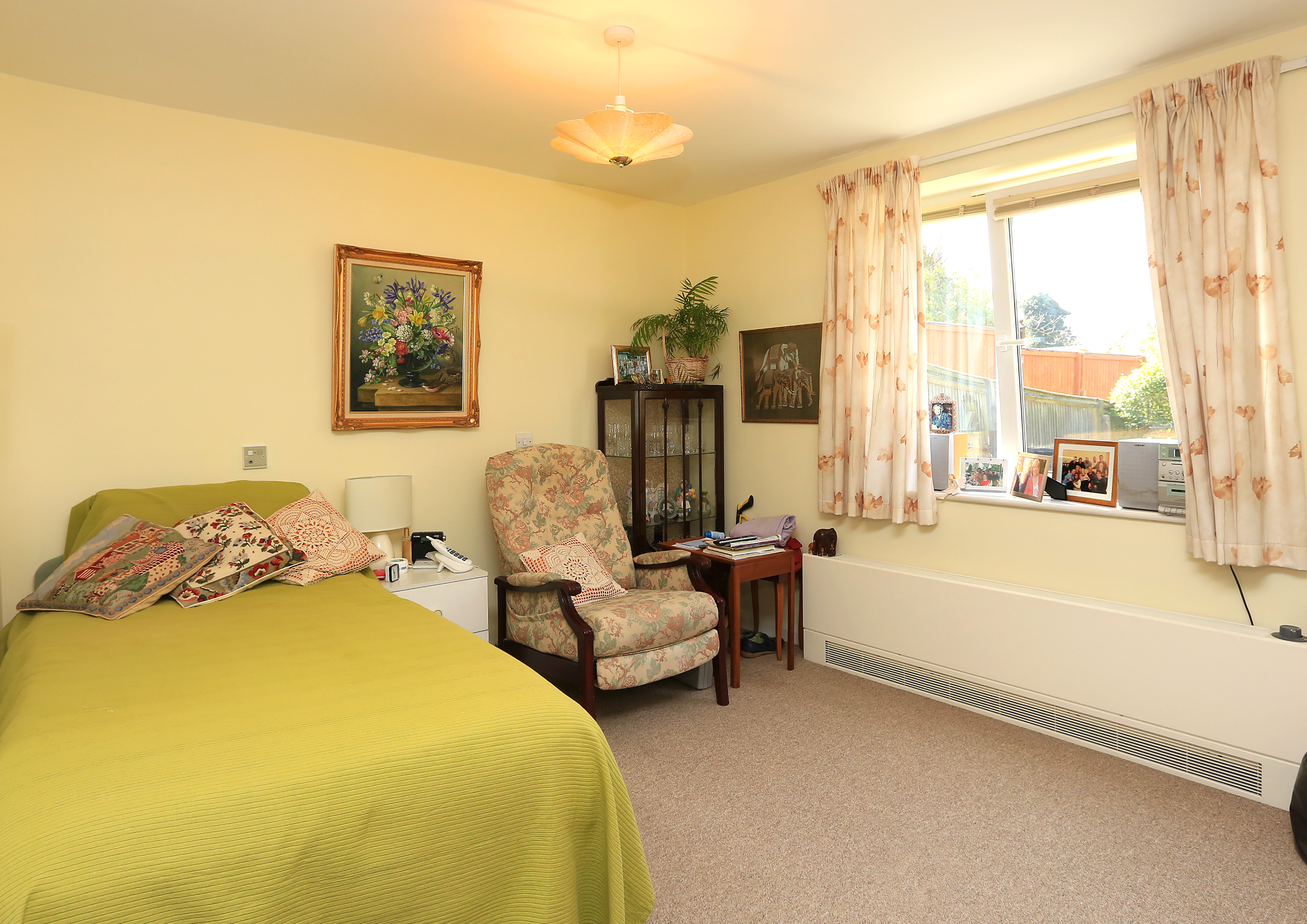 Bedroom at Abbeyfield House, Sanderstead CR2 0AA