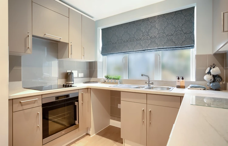 Our perfectly sized kitchens with ample room for cooking