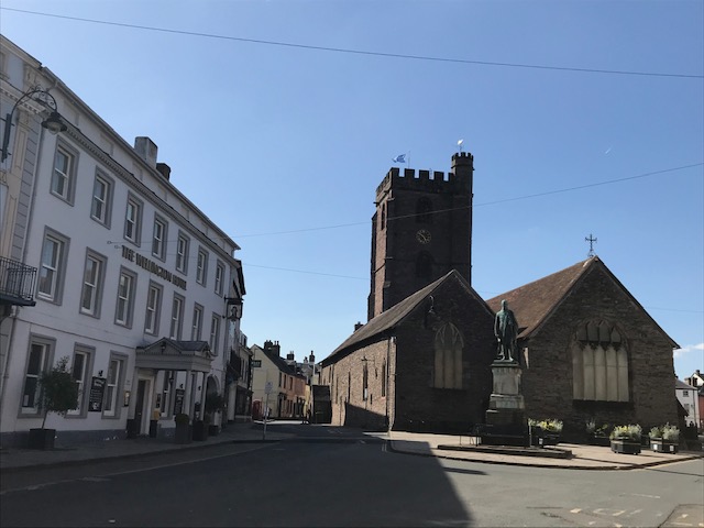 Church in the centre of Brecon near Abbeyfield House, Brecon LD3 7RT