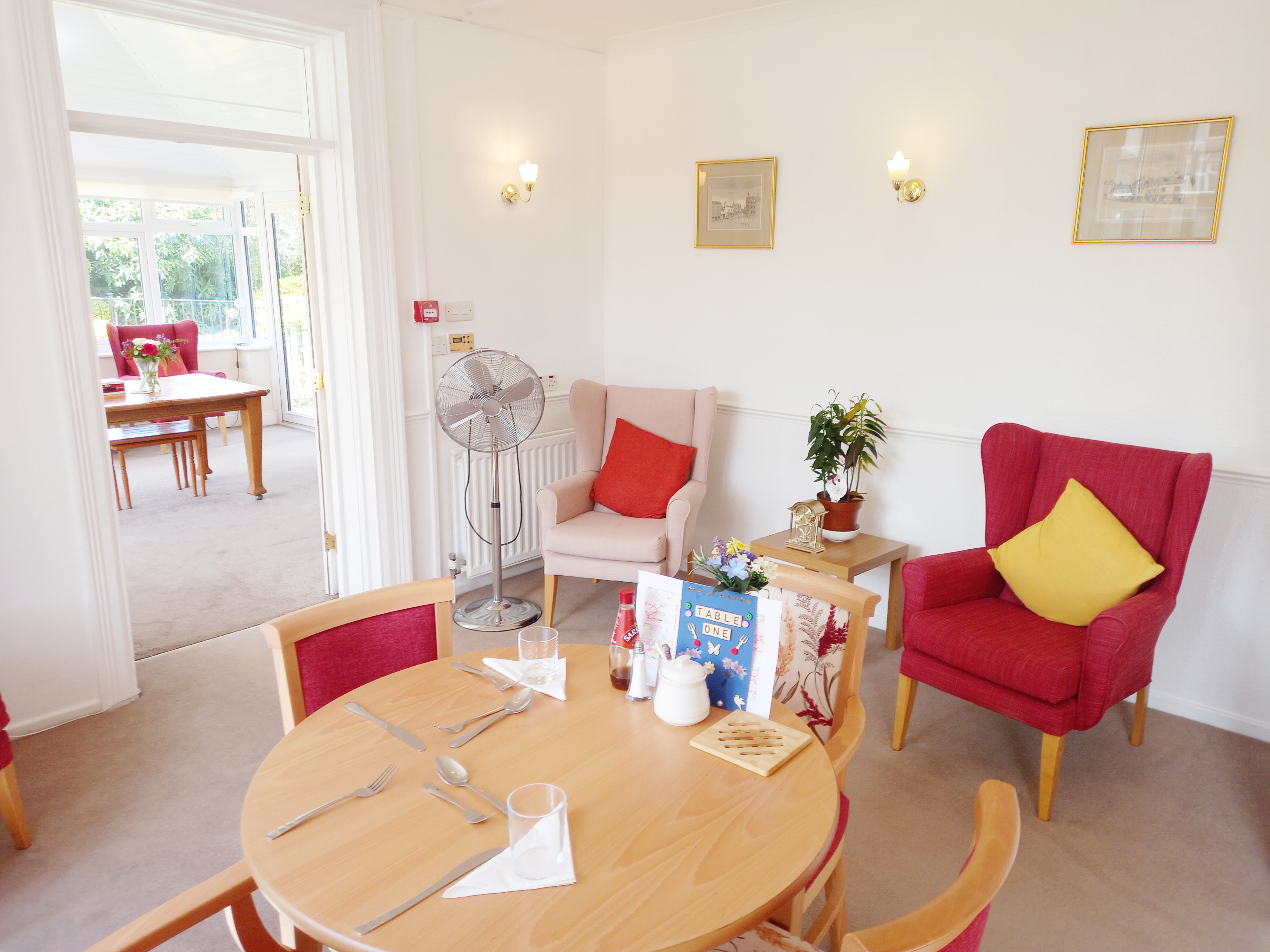 Dining Area At St Mary's House