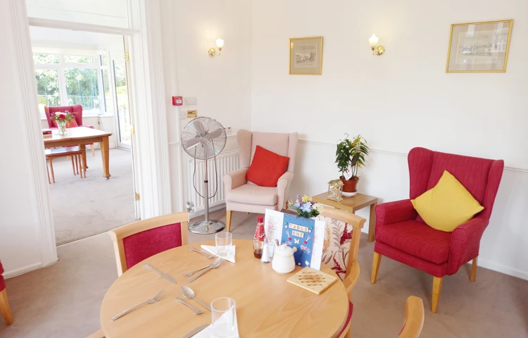 Dining Area At St Mary's House