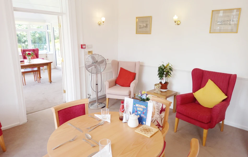 Dining Area At St Mary's House