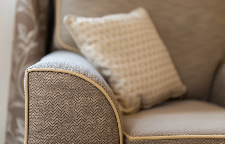 Armchair at Burnham Court, Malmesbury SN16 0FN