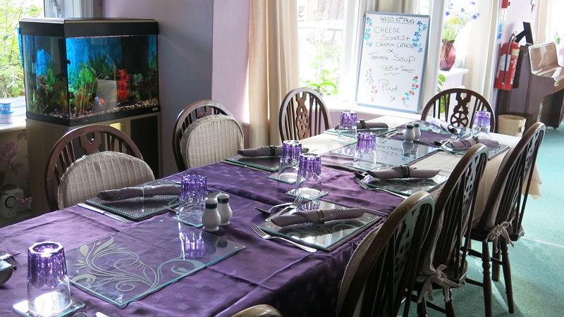 Lunch and dinner are served daily in the dining room (1)