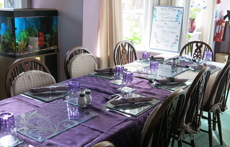 Lunch and dinner are served daily in the dining room (1)