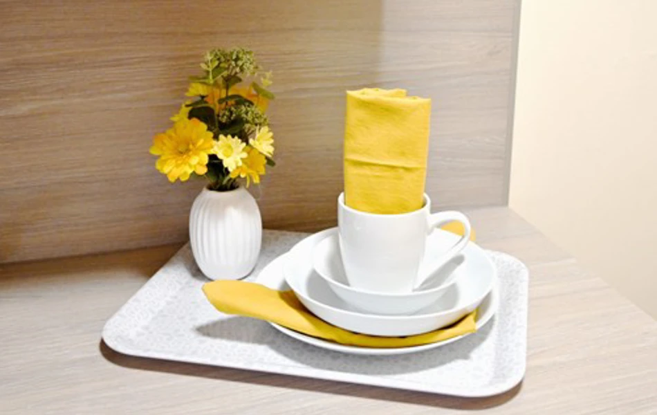 Crockery At Abbeyfield House Settle Bd24 9Rb